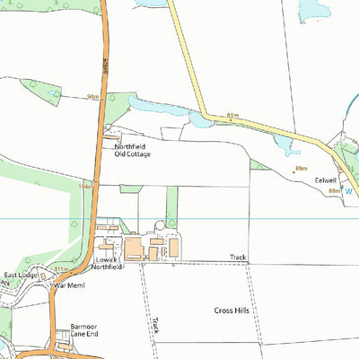 UK Topographic Maps Northumberland 29 (1:10,000) digital map