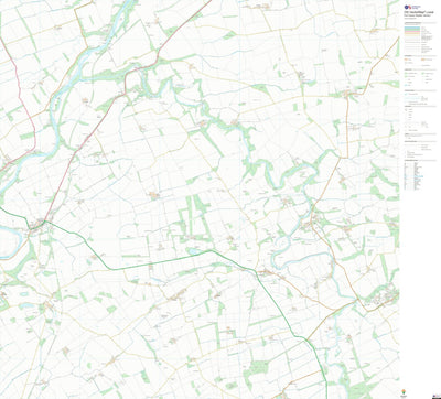 UK Topographic Maps Northumberland 47 (1:10,000) digital map