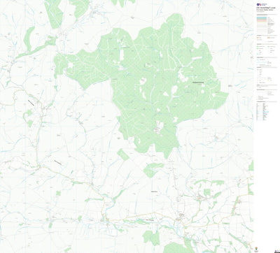 UK Topographic Maps Northumberland 5 (1:10,000) digital map