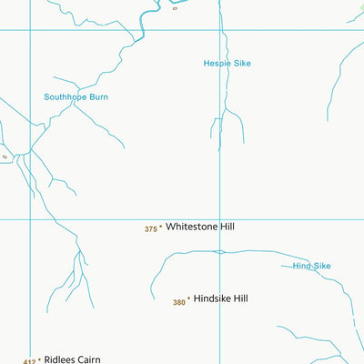 UK Topographic Maps Northumberland (NT80) digital map