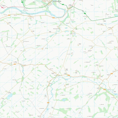 UK Topographic Maps Northumberland (NT83) digital map