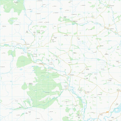 UK Topographic Maps Northumberland (NT90) digital map