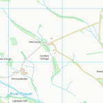 UK Topographic Maps Northumberland (NT90) digital map