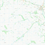 UK Topographic Maps Northumberland (NT92) digital map