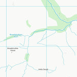 UK Topographic Maps Northumberland (NT92) digital map