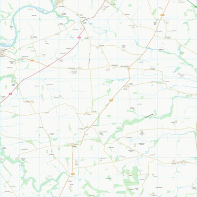 UK Topographic Maps Northumberland (NT94) digital map