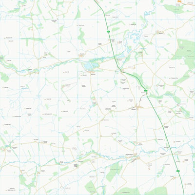 UK Topographic Maps Northumberland (NU01) digital map