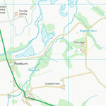 UK Topographic Maps Northumberland (NU01) digital map