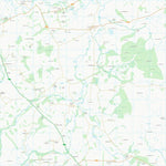 UK Topographic Maps Northumberland (NU02) digital map