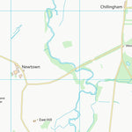 UK Topographic Maps Northumberland (NU02) digital map