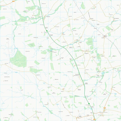 UK Topographic Maps Northumberland (NU12) digital map