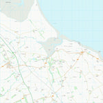 UK Topographic Maps Northumberland (NU13) digital map