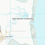 UK Topographic Maps Northumberland (NU14) digital map
