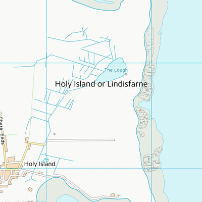 UK Topographic Maps Northumberland (NU14) digital map