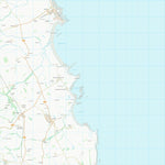 UK Topographic Maps Northumberland (NU22) digital map