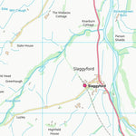 UK Topographic Maps Northumberland (NY65) digital map