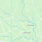 UK Topographic Maps Northumberland (NY79) digital map