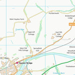UK Topographic Maps Northumberland (NY86) digital map
