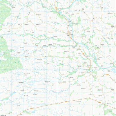UK Topographic Maps Northumberland (NY87) digital map