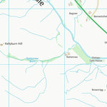 UK Topographic Maps Northumberland (NY89) digital map