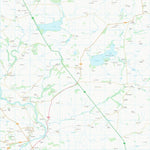 UK Topographic Maps Northumberland (NY97) digital map