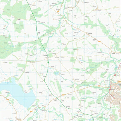 UK Topographic Maps Northumberland (NZ05) digital map