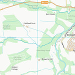 UK Topographic Maps Northumberland (NZ05) digital map