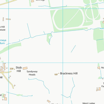 UK Topographic Maps Northumberland (NZ07) digital map