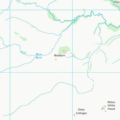 UK Topographic Maps Northumberland (NZ09) digital map