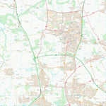 UK Topographic Maps Northumberland (NZ27) digital map