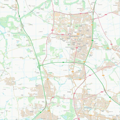UK Topographic Maps Northumberland (NZ27) digital map