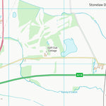 UK Topographic Maps Northumberland (NZ27) digital map