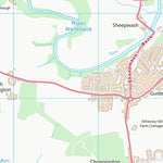 UK Topographic Maps Northumberland (NZ28) digital map