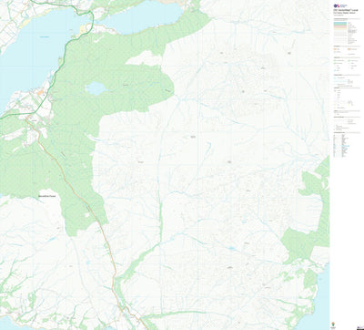 UK Topographic Maps Oban North and Lorn Ward 19 (1:10,000) digital map