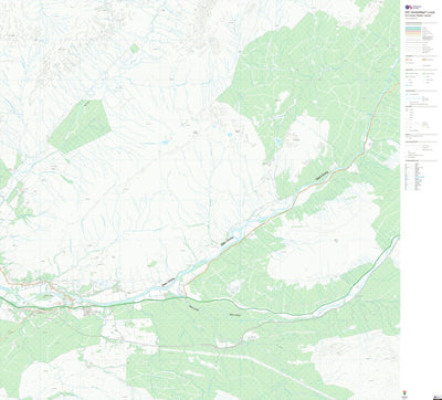 UK Topographic Maps Oban North and Lorn Ward 21 (1:10,000) digital map