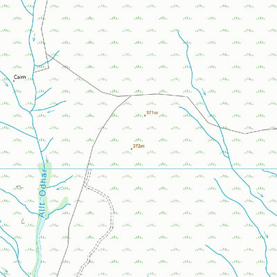 UK Topographic Maps Oban North and Lorn Ward 21 (1:10,000) digital map
