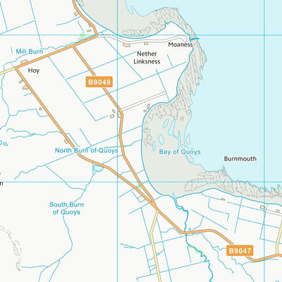 UK Topographic Maps Orkney Islands (HY20) digital map