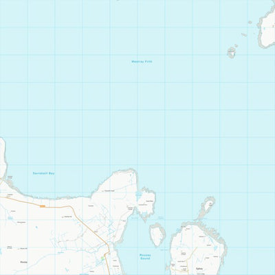 UK Topographic Maps Orkney Islands (HY43) digital map