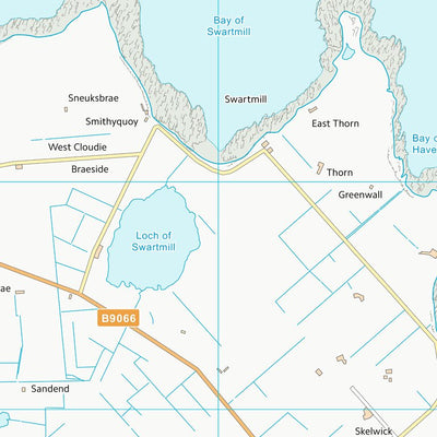 UK Topographic Maps Orkney Islands (HY44) digital map