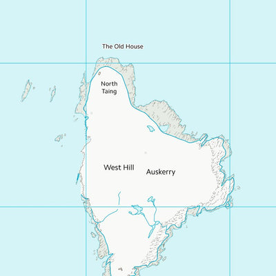 UK Topographic Maps Orkney Islands (HY61) digital map