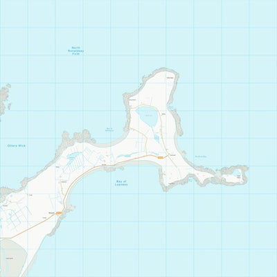 UK Topographic Maps Orkney Islands (HY74) digital map