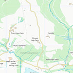 UK Topographic Maps Pen-y-bont ar Ogwr - Bridgend (SS88) digital map