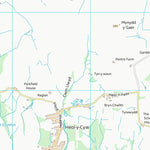 UK Topographic Maps Pen-y-bont ar Ogwr - Bridgend (SS98) digital map
