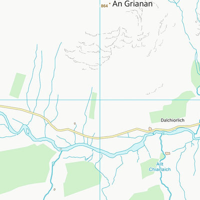UK Topographic Maps Perth and Kinross (NN44) digital map