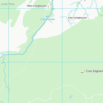 UK Topographic Maps Perth and Kinross (NN55) digital map