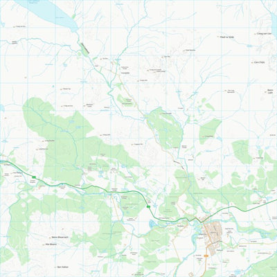 UK Topographic Maps Perth and Kinross (NN72) digital map