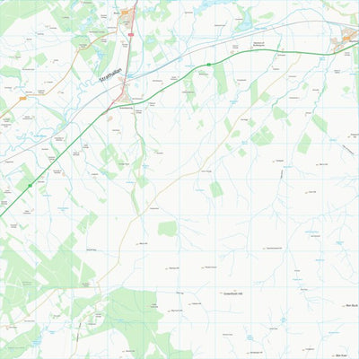 UK Topographic Maps Perth and Kinross (NN80) digital map
