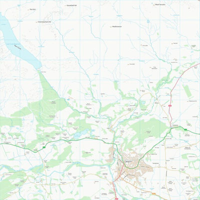 UK Topographic Maps Perth and Kinross (NN82) digital map