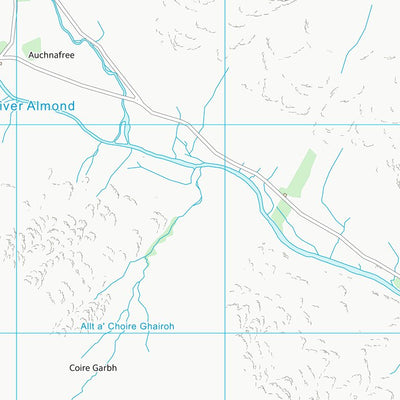 UK Topographic Maps Perth and Kinross (NN83) digital map