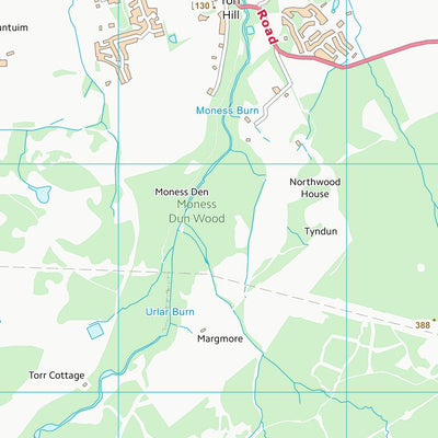UK Topographic Maps Perth and Kinross (NN84) digital map